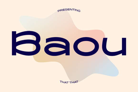 Baou: A Display Font That Builds Brand Trust