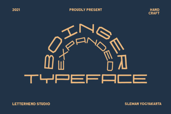 Boinger: A Vintage-Styled Display Font That Feels Just Right