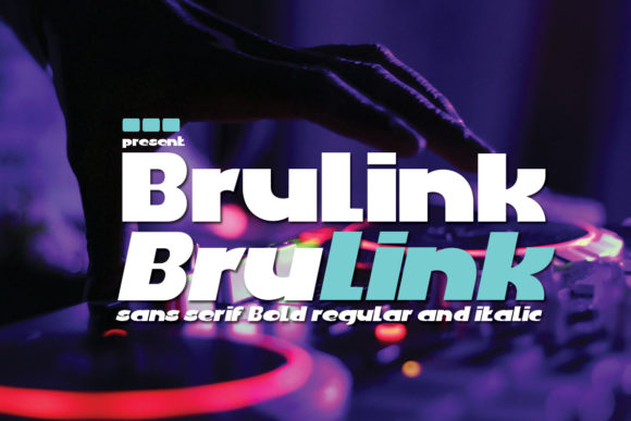 Brulink: A Bold Display Font That Commands Attention