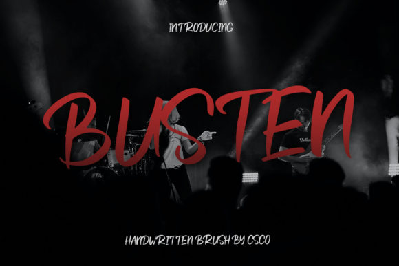 Busten: A Bold Display Font That Elevates Digital Branding