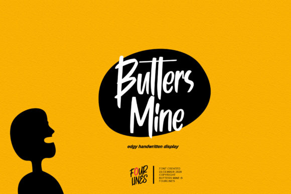 Butters Mine: A Display Font That Commands Attention