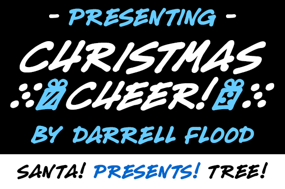 Christmas Cheer: A Playful Display Font for Editorial Joy