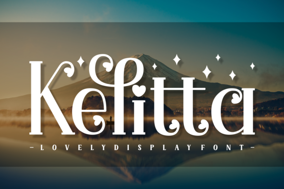 Kelitta: A Romantic Display Font for Memorable Branding