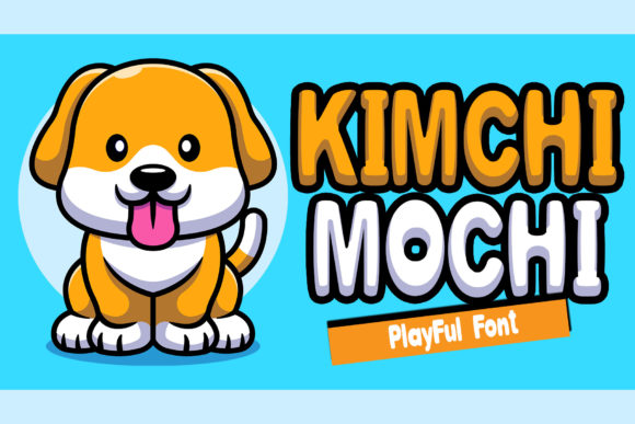 Kimchi Mochi: A Playful Display Font for Digital Branding