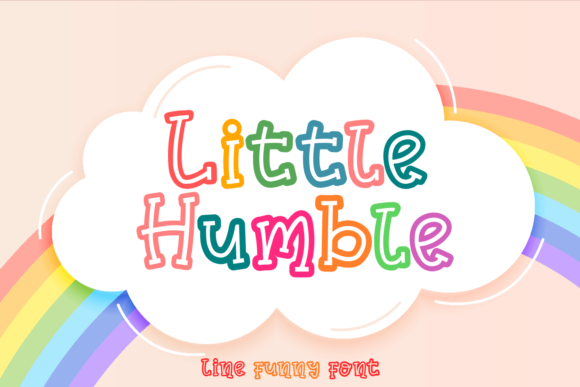 Little Humble: A Display Font That Feels Like a Hand-Drawn Smile