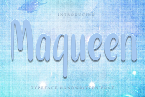 Maqueen: A Refined Display Font for Editorial Design