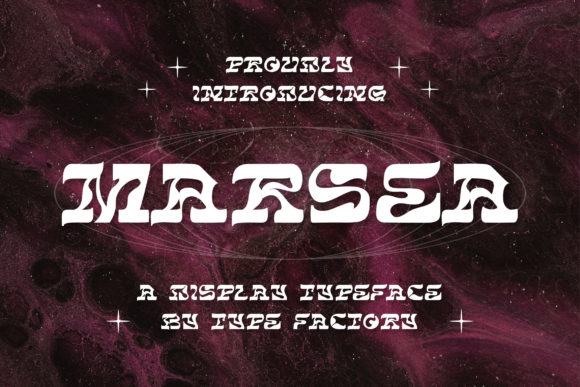 Marsea: A Display Font That Commands Attention