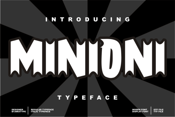 Minioni: A Display Font That Earns Its Space