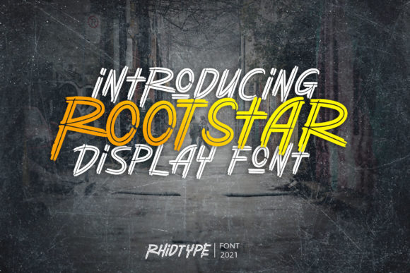 Rootstar: A Friendly Display Font for Digital Branding