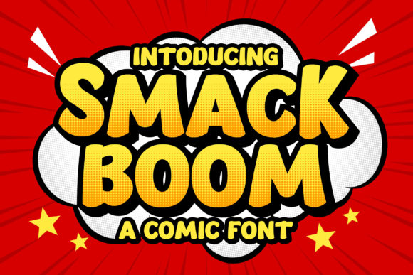 Smack Boom: A Playful Display Font That Delivers Joy—Not Just Noise