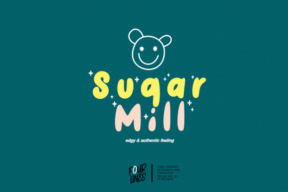 Sugar Mill: A Friendly Display Font for Small Business Branding