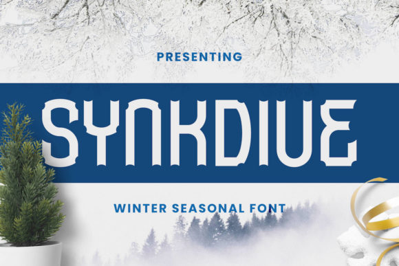 Synkdive: A Bold Display Font That Elevates Web Headlines