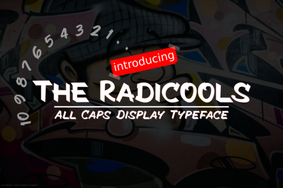 The Radicools: A Bold, Friendly Display Font for Digital Brands