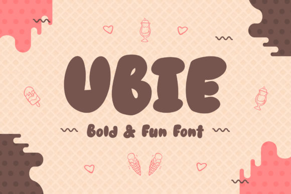 Ubie: A Chunky, Joyful Display Font for Thoughtful Editorial Moments